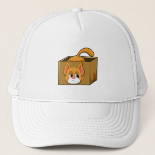 Casquette Chat dans la boîte