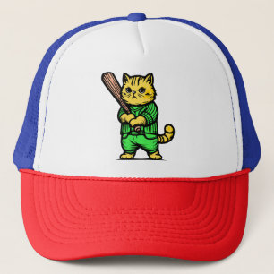 Casquette Chat de baseball amusant