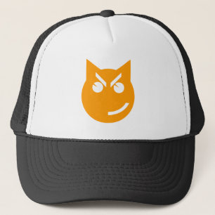 Casquette Chat Emoji au sourire