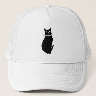 Casquette Chat noir vintage