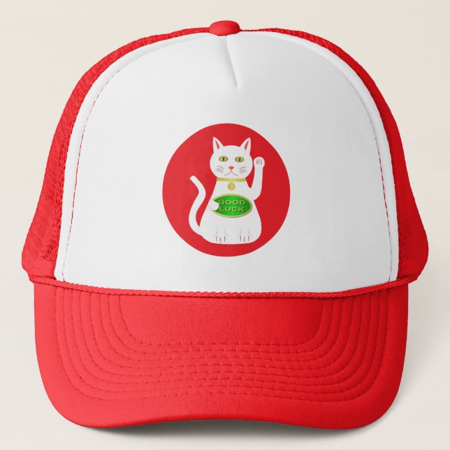 Casquette Chat Oriental Lucky (Devant)