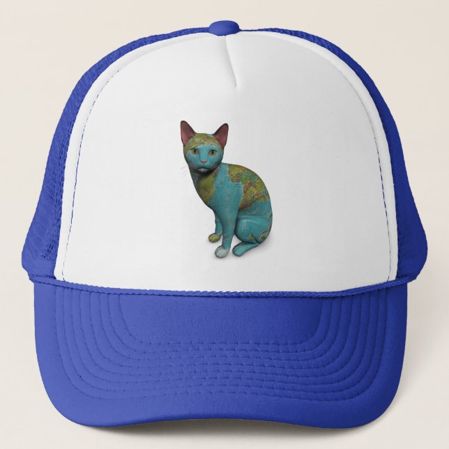 Casquette Chat Planète (Devant)