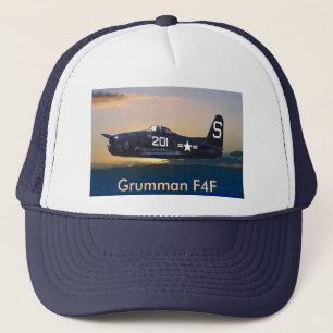 Casquette Chat sauvage de Grumman F4F, Grumman F4F