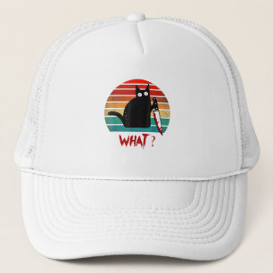 Casquette Chat vintage Ce Chat Noir Amusant Chat Meurtrier A