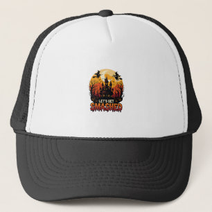 Casquette Château Hanté Halloween Sorcières Faisons Nous Écl