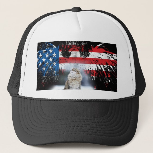 Casquette Chaton de Murica (Devant)