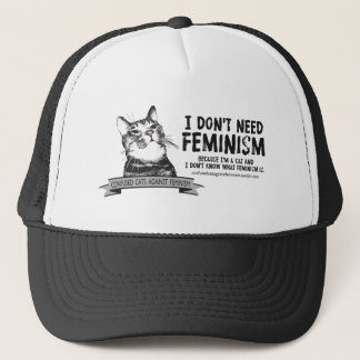 Casquette Chats confus (pour les produits de couleur claire)