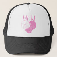Chats de coeur MOM rose