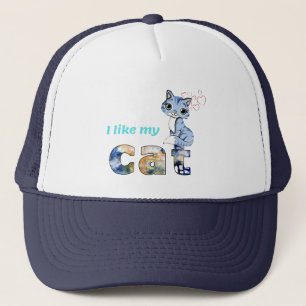 Casquette "Chats Meilleure Compagnie Que Hommes" Art Design