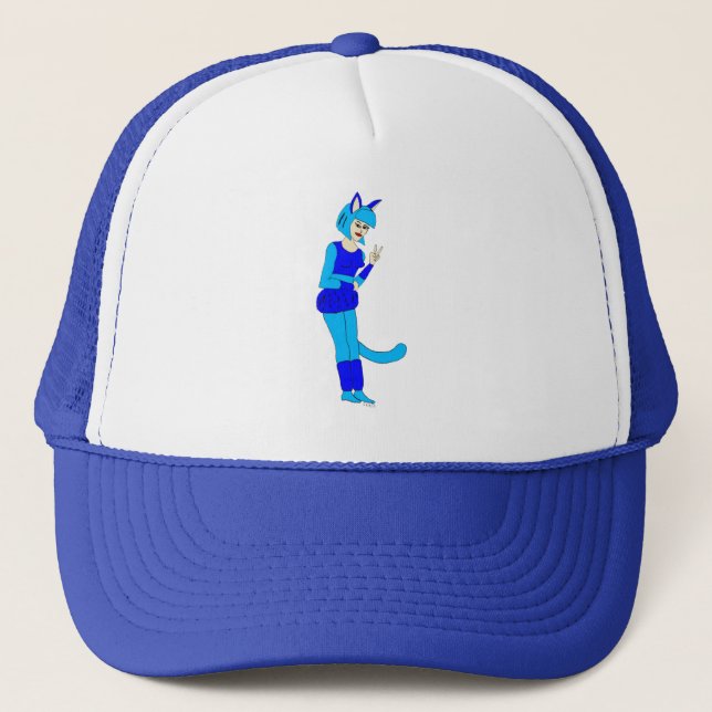 Casquette chatte fille  (Devant)