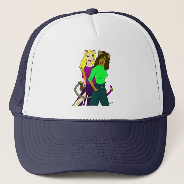 Casquette chattefille (Devant)