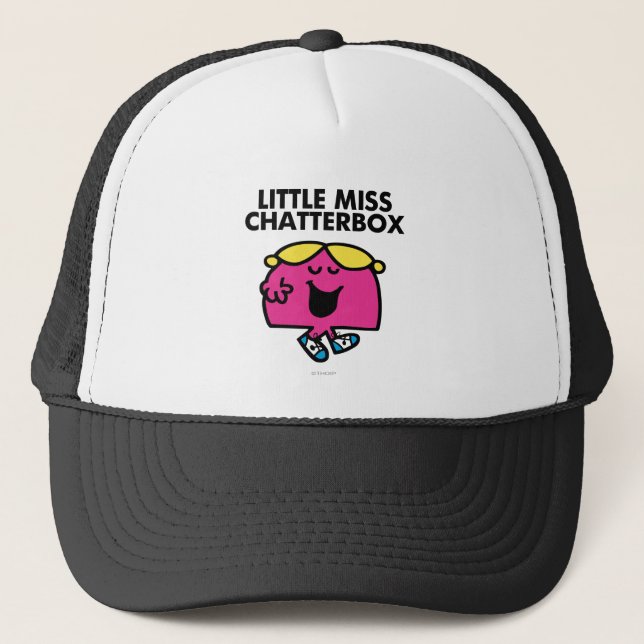 Casquette Chatter Avec Little Miss Chatterbox (Devant)