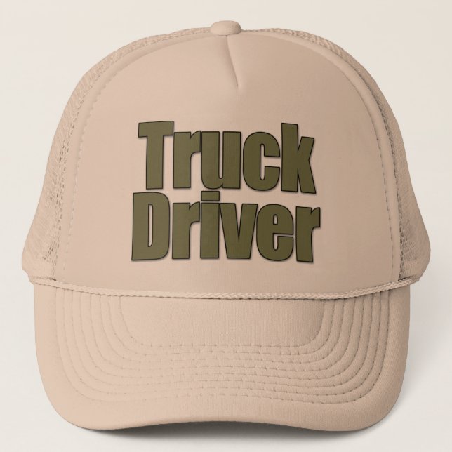 CASQUETTE CHAUFFEUR DE CAMION (Devant)