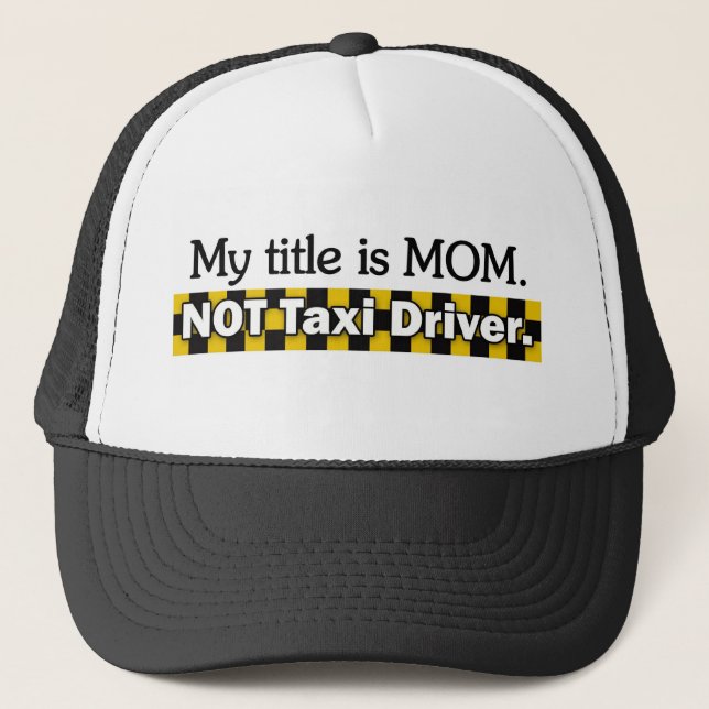 Casquette Chauffeur de taxi (Devant)