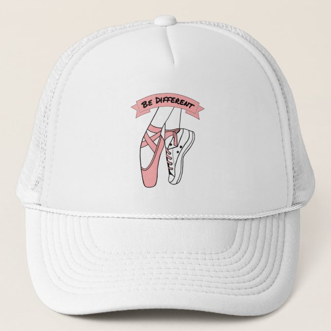 Casquette Chaussures en Ballet Rose (Devant)