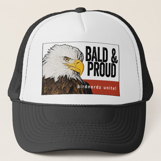 Casquette "chauve et fier" d'Eagle chauve de (Devant)