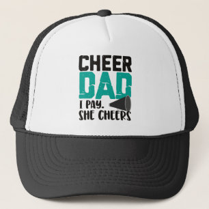 Casquette Cheer Papa Je Paie Elle Salue