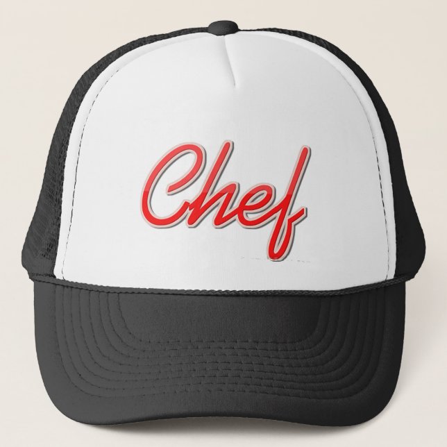 Casquette Chef (Devant)