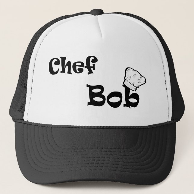 Casquette Chef Bob (Devant)
