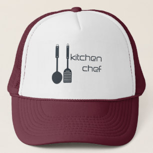 Casquette chef de cuisine personnalisable