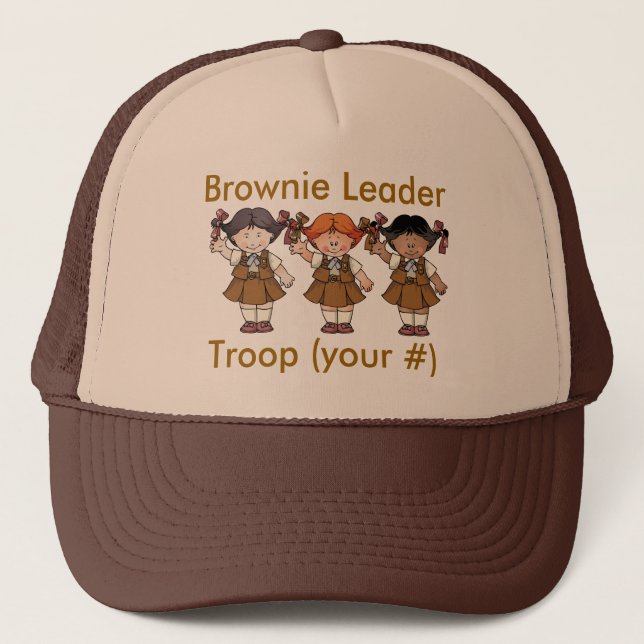 Casquette Chef de troupe de "brownie" (Devant)