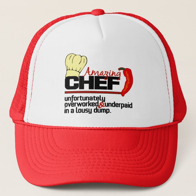 casquette chef Extraordinaire (Devant)