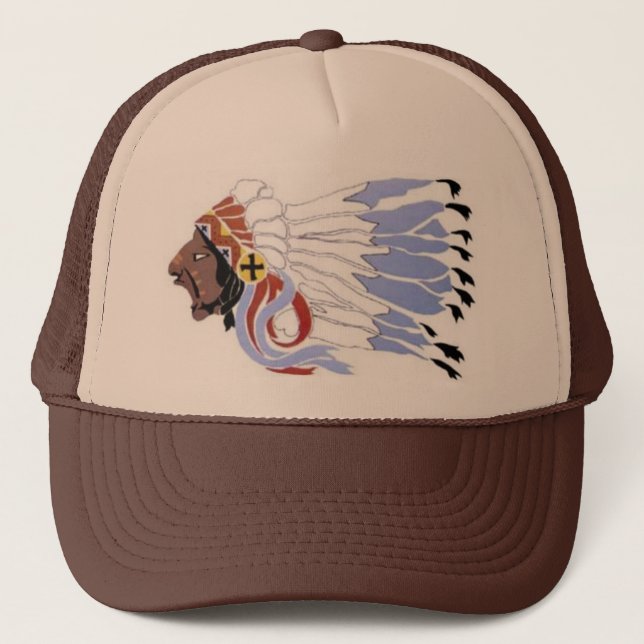 Casquette Chef indien de Sioux (Devant)
