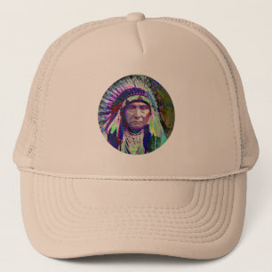 Casquette Chef indien indigène