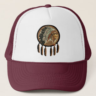 Casquette Chef indien indigène