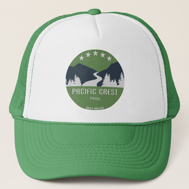 Casquette Chemin de la crête du Pacifique (Devant)