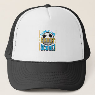 Casquette Chemise de football vintage Dribble Passe Tirer Sc