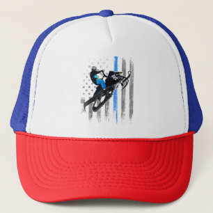 Casquette Chemise de motoneige drapeau américain pour hommes