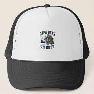 Casquette Chemise de Papa Ours en service pour la fête des p