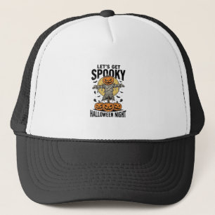 Casquette Chemise Épouvantail Citrouille Graphique Halloween
