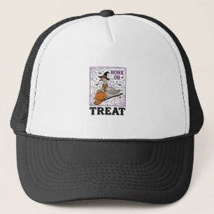 Casquette Chemise Halloween Oie Sorcière Honk Or Treat Vinta