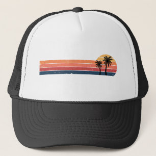 Casquette Chemise Palm Tree - Style Rétro Plage tropicale