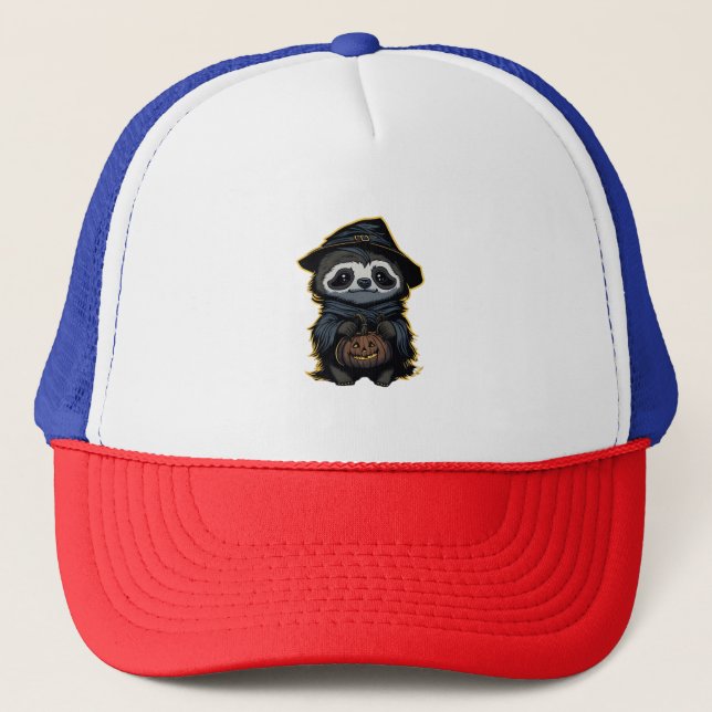 Casquette Chemise T surdimensionnée Halloween paresse (Devant)
