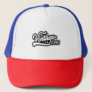 Casquette Chemise Vintage 1980, Cadeau d'anniversaire drôle,