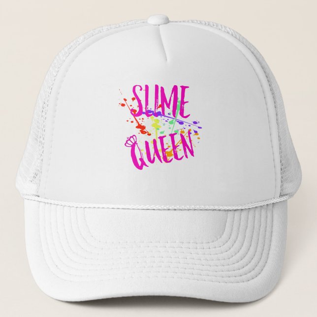 Casquette Chemises et tasses de la Reine de boue (Devant)