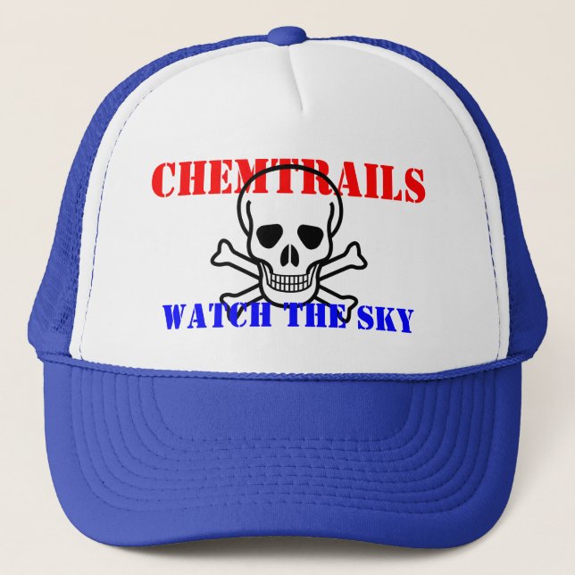 Casquette Chemtrails (Devant)