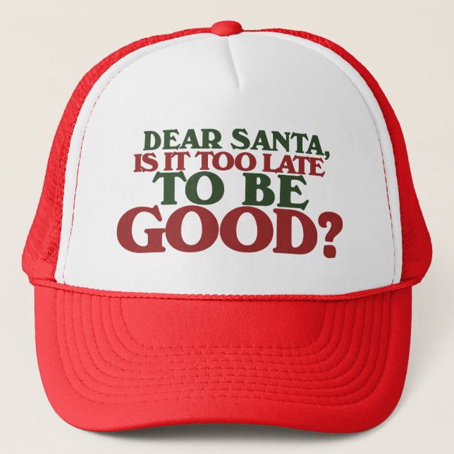 Casquette Cher Père Noël (Devant)