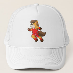 Casquette Cheval à la course