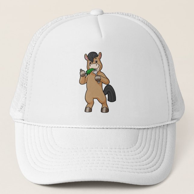 Casquette Cheval à Mating Vegan (Devant)