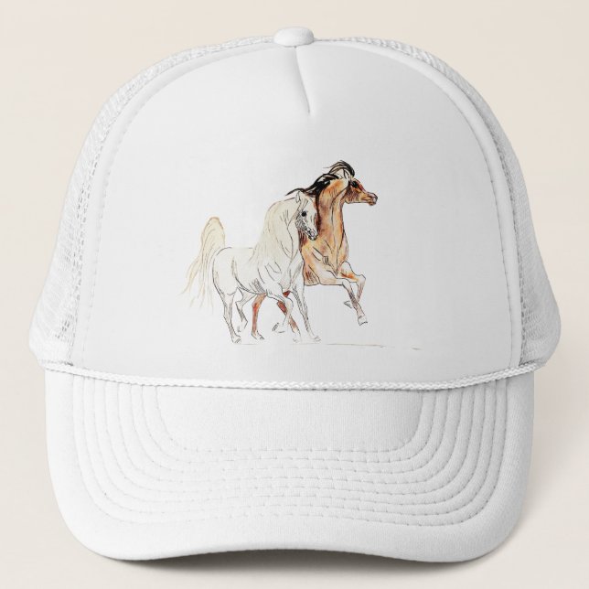 Casquette Cheval Arabe TR (Devant)