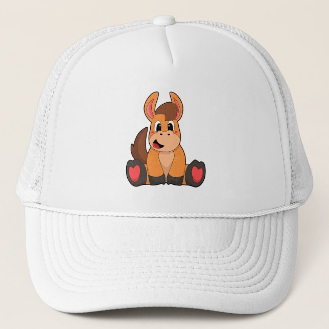 Casquette Cheval assis (Devant)