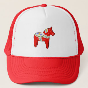 Casquette Cheval dalécarlien