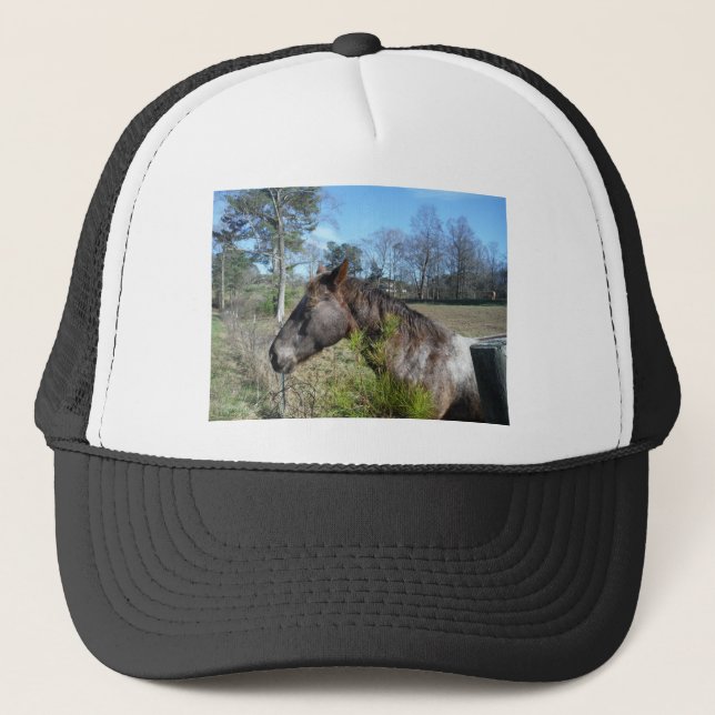 Casquette Cheval de couleur Coco et Crème (Devant)