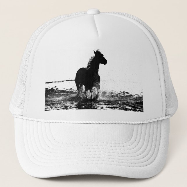 Casquette Cheval de course Élégant Modèle Pop Art Moderne (Devant)