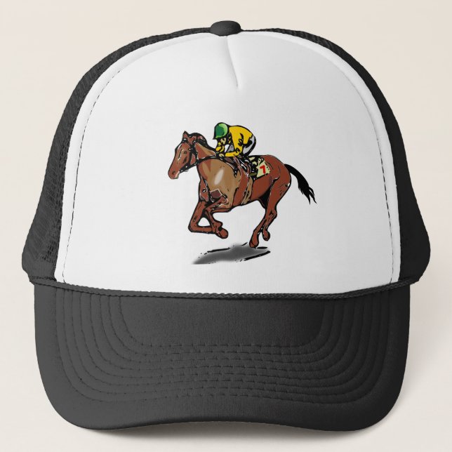 Casquette Cheval et Jockey (Devant)