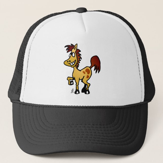 Casquette Cheval fou (Devant)